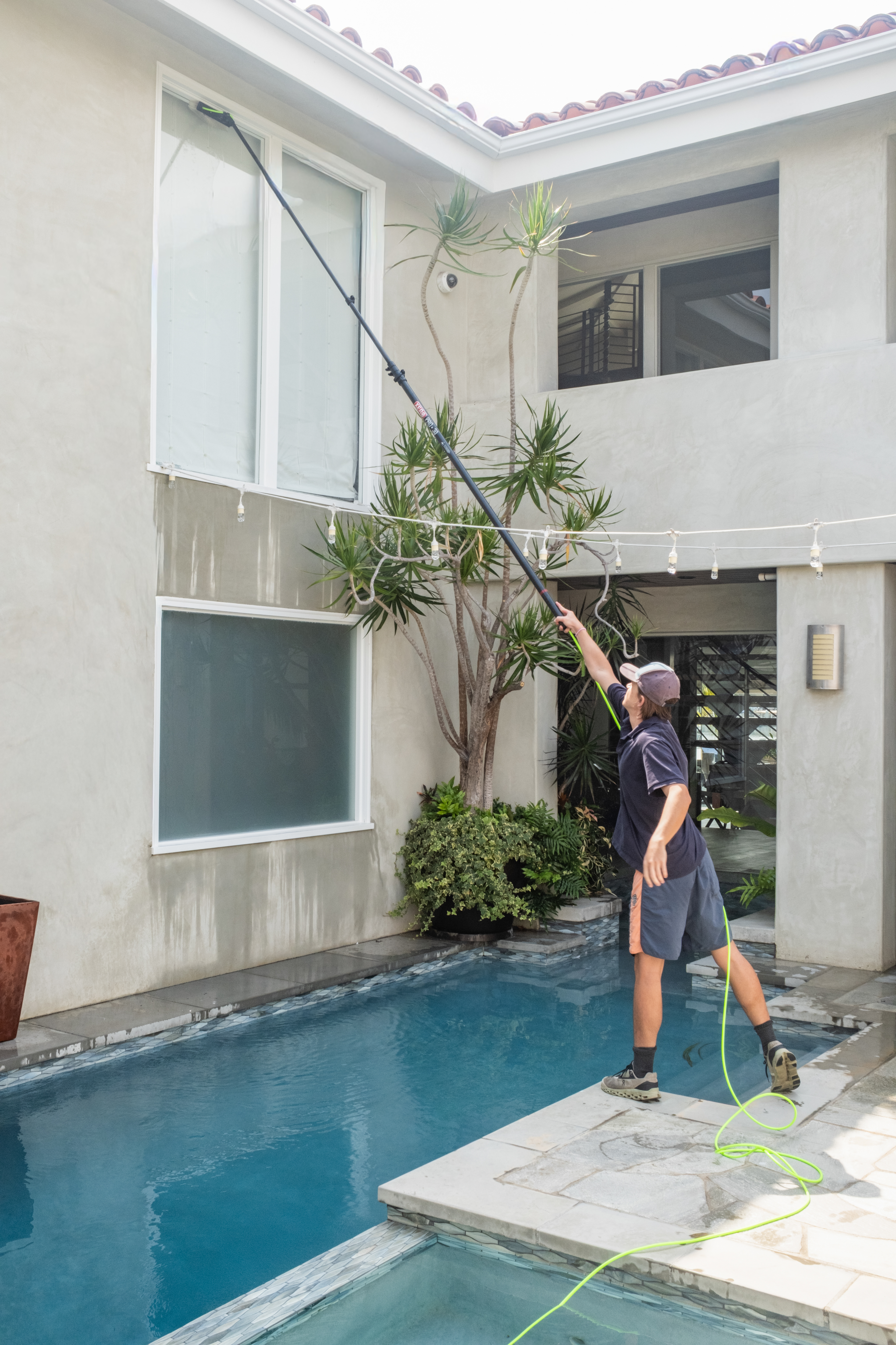 Residential window cleaning